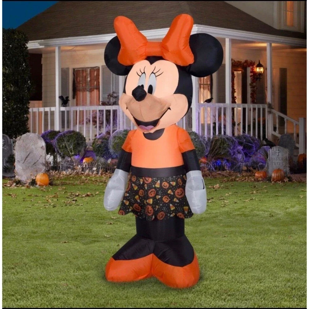 5ft Minnie Mouse Halloween Inflatable